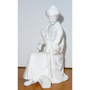 Lenox Nativity White King Balthazar Kneeling Figurine Bone China Wise Men